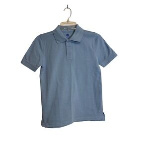 Real School Uniforms Light Blue Youth Pique Polo Size Medium